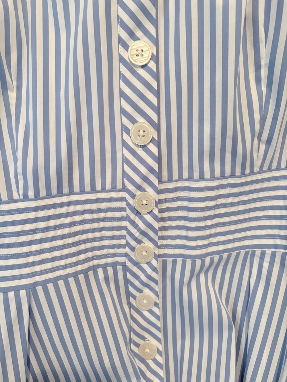 CK Bradley Monaco dress blue/white stripe - Picture 5 of 7
